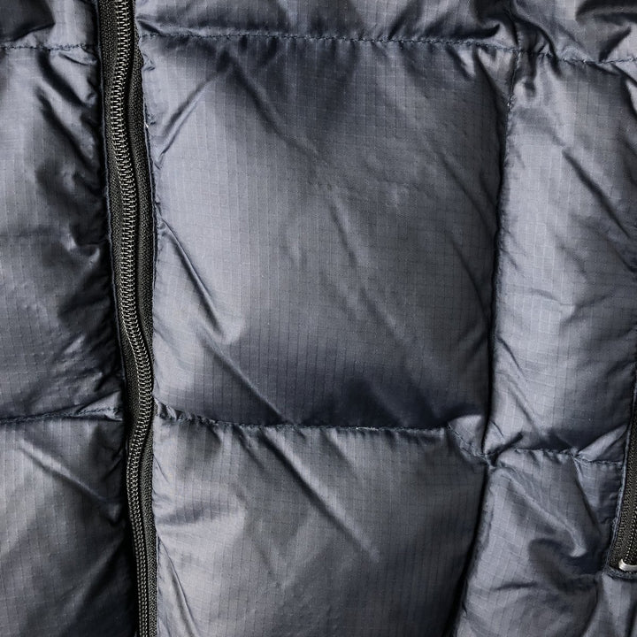 90'S GAP Vintage Reversible Ripstop Down Vest, Men's Size L Nylon navy blue type Vintage Second Hand