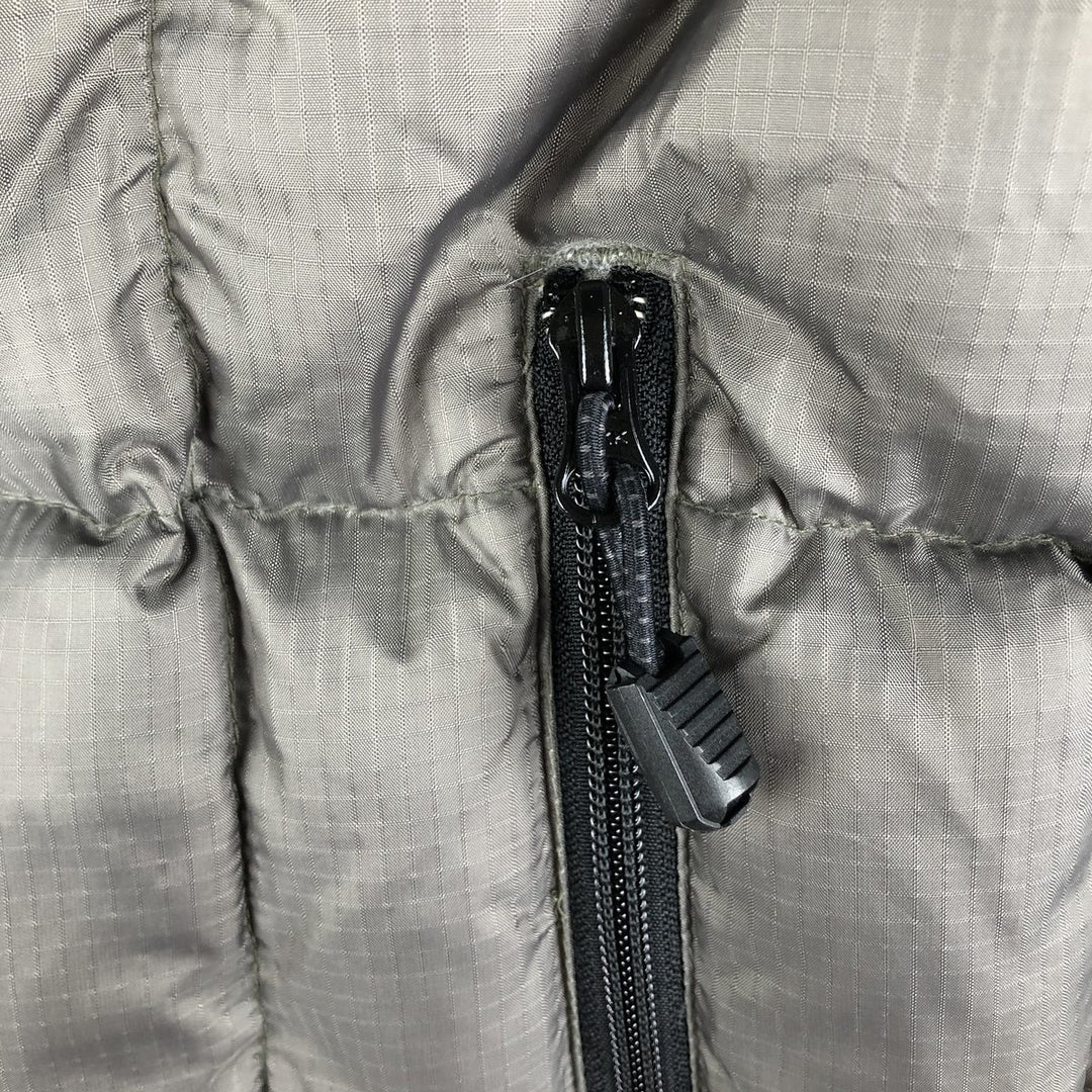 90'S GAP Vintage Reversible Ripstop Down Vest, Men's Size L Nylon black type Vintage Second Hand