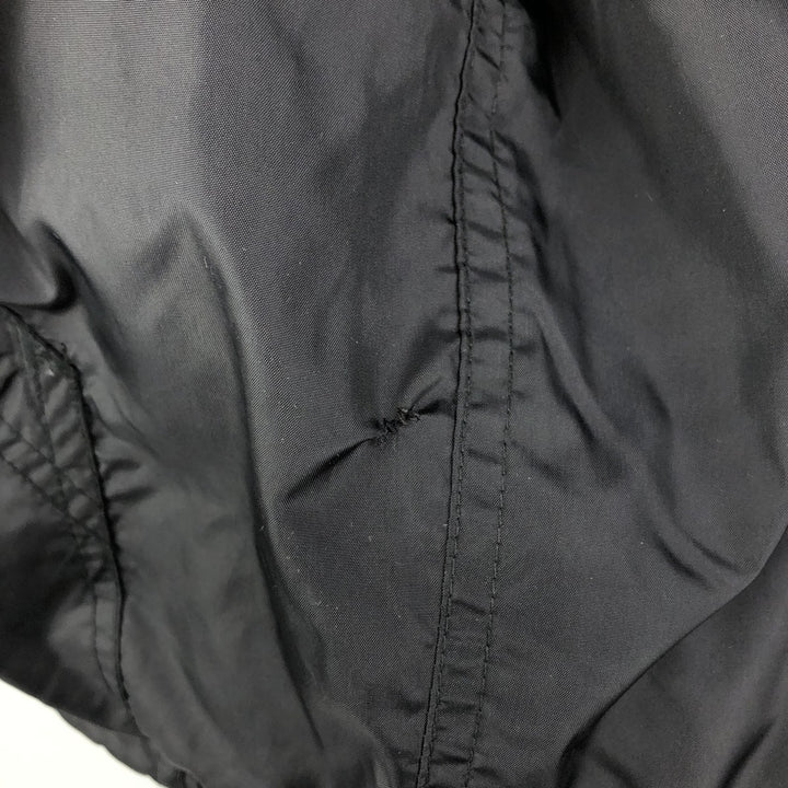 90'S GAP Vintage Reversible Ripstop Down Vest, Men's Size L Nylon black type Vintage Second Hand