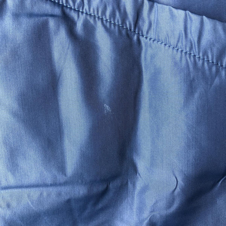 Vintage 80s-90'S Lands' End goose down vest, size M, men's Nylon Navy blue Vintage Second Hand