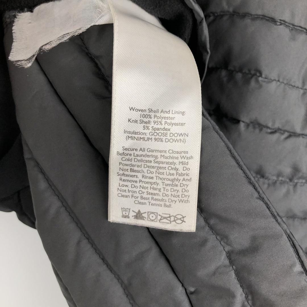 Eddie Bauer Ripstop Goose Down Vest, Men's XL polyester black type Vintage Second Hand