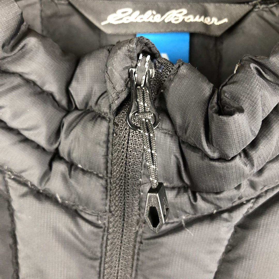 Eddie Bauer Ripstop Goose Down Vest, Men's XL polyester black type Vintage Second Hand