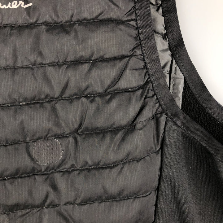 Eddie Bauer Ripstop Goose Down Vest, Men's XL polyester black type Vintage Second Hand