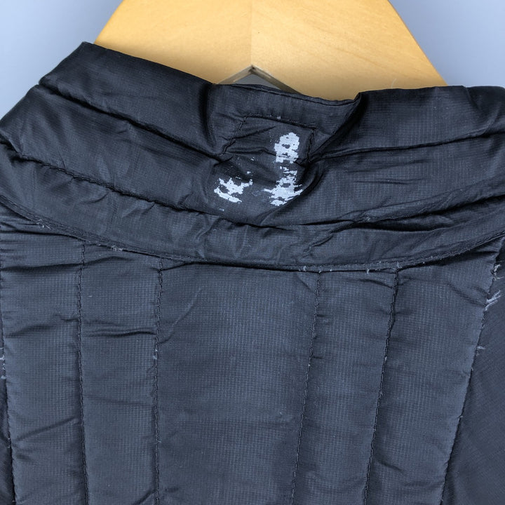 Eddie Bauer Ripstop Goose Down Vest, Men's XL polyester black type Vintage Second Hand