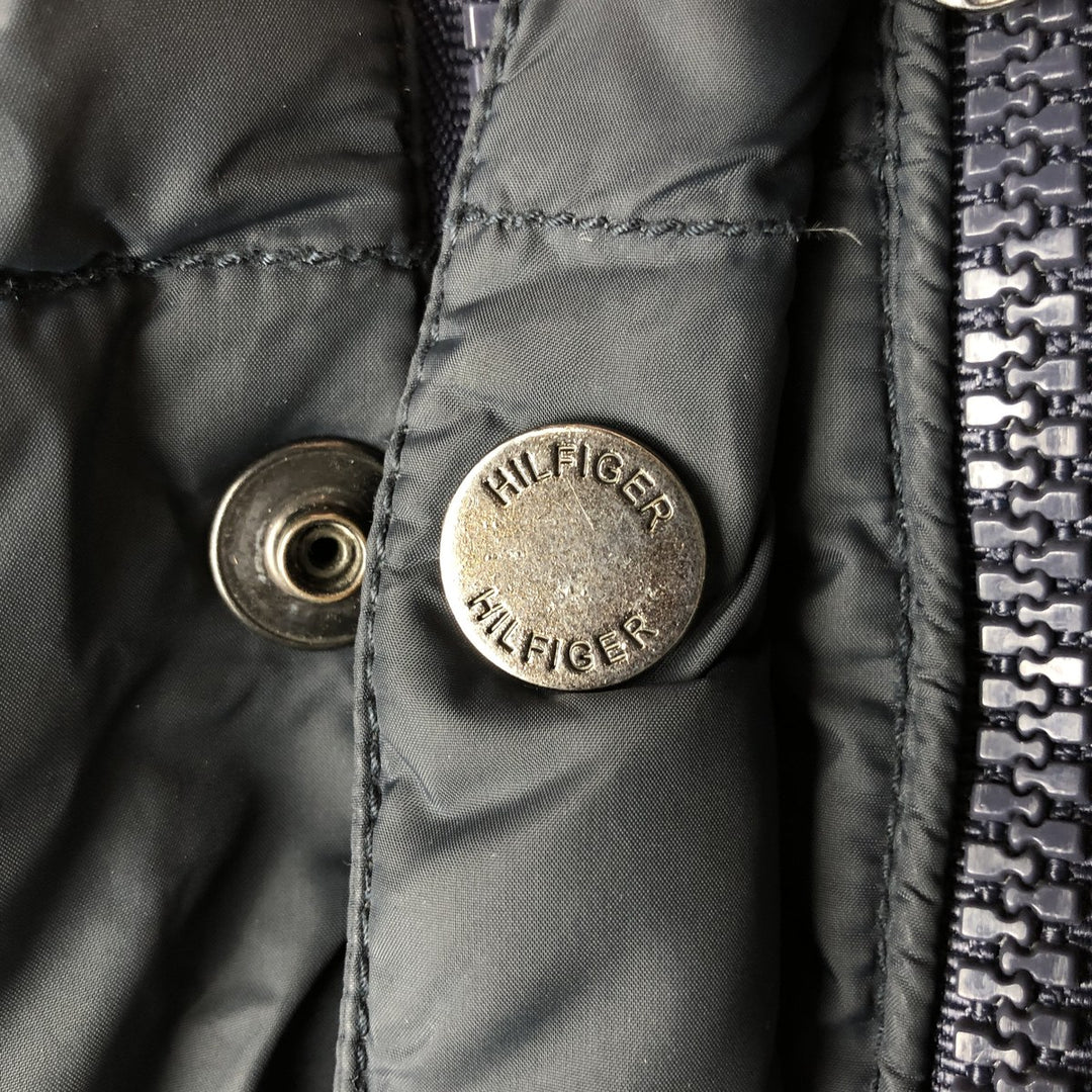 Tommy Hilfiger Down Vest, Men's Size M Nylon black type Vintage Second Hand