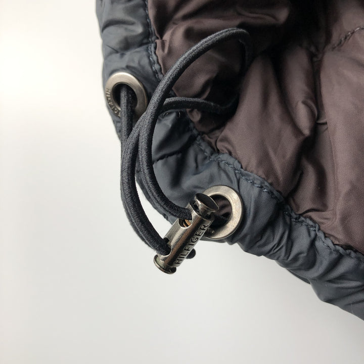 Tommy Hilfiger Down Vest, Men's Size M Nylon black type Vintage Second Hand