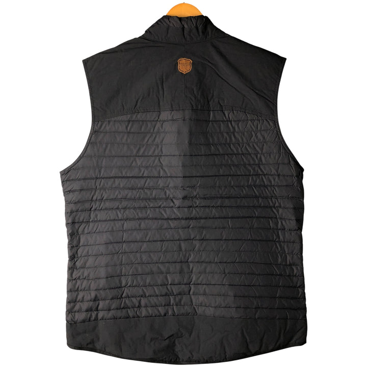 Eddie Bauer SPORT SHOP STORMDOWN700 Goose Down Vest, Men's Size L Nylon black type Vintage Second Hand