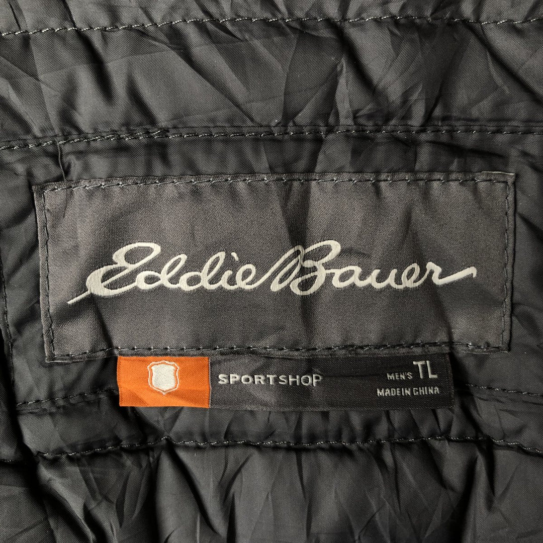 Eddie Bauer SPORT SHOP STORMDOWN700 Goose Down Vest, Men's Size L Nylon black type Vintage Second Hand