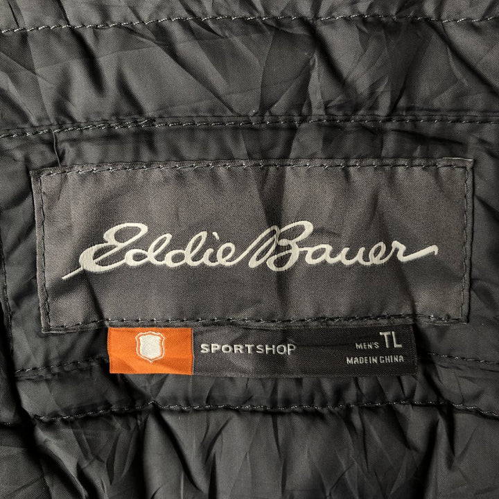 Eddie Bauer SPORT SHOP STORMDOWN700 Goose Down Vest, Men's Size L Nylon black type Vintage Second Hand