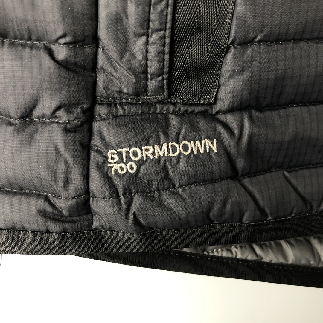 Eddie Bauer SPORT SHOP STORMDOWN700 Goose Down Vest, Men's Size L Nylon black type Vintage Second Hand