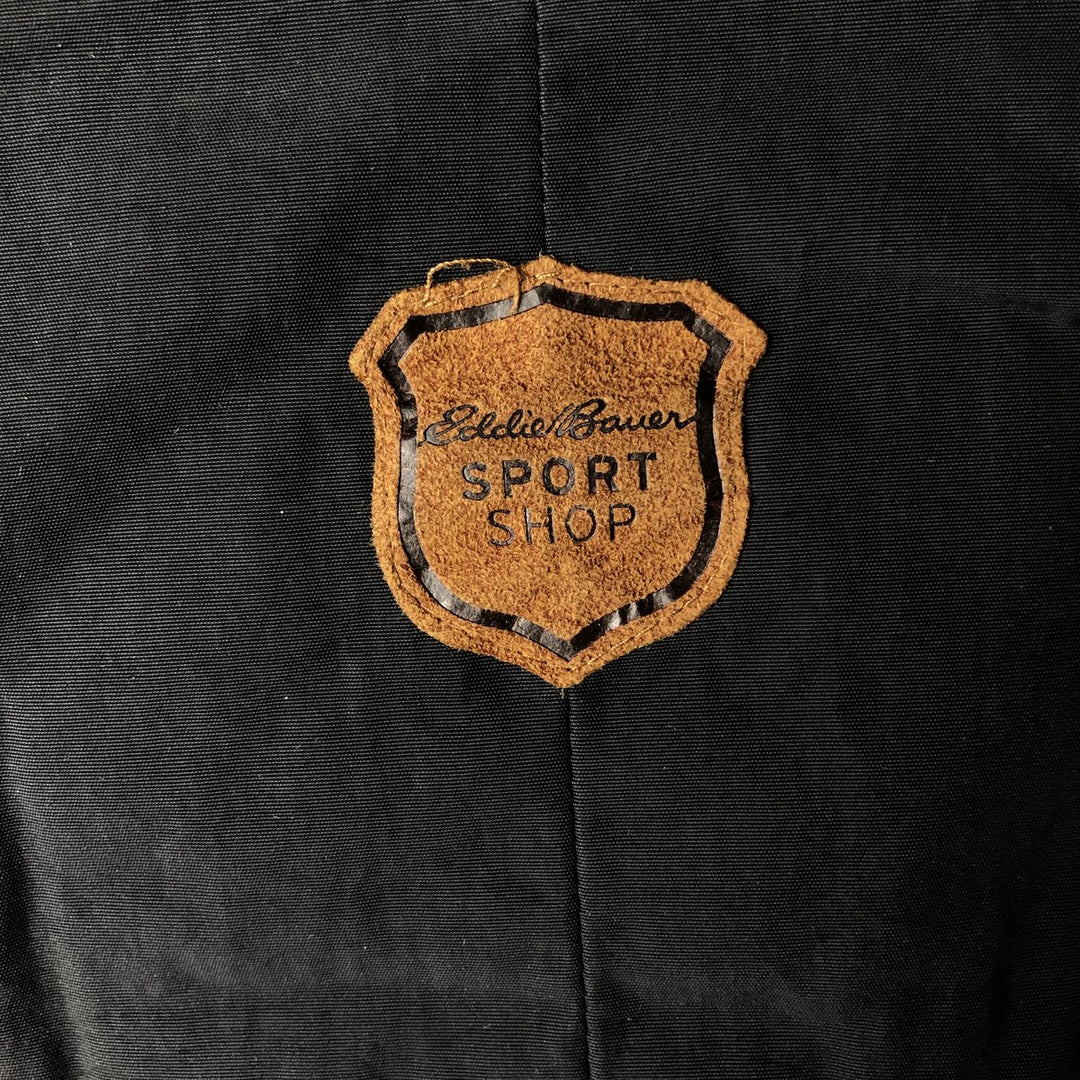 Eddie Bauer SPORT SHOP STORMDOWN700 Goose Down Vest, Men's Size L Nylon black type Vintage Second Hand