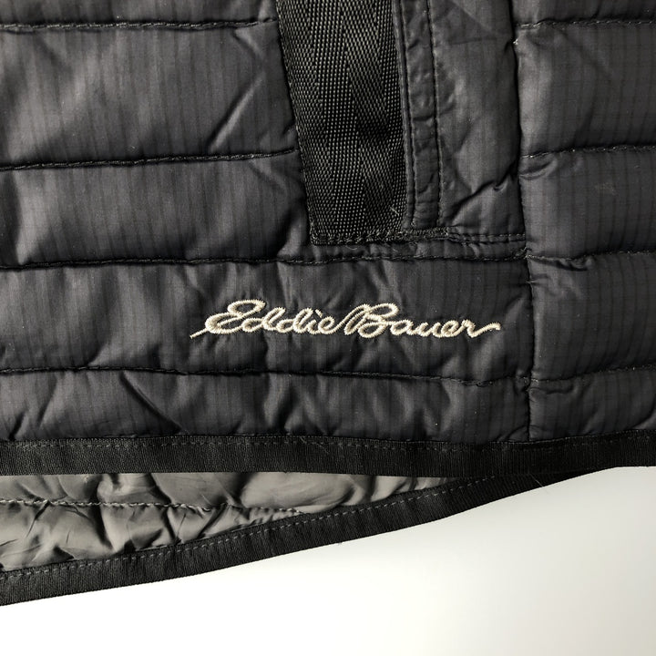 Eddie Bauer SPORT SHOP STORMDOWN700 Goose Down Vest, Men's Size L Nylon black type Vintage Second Hand