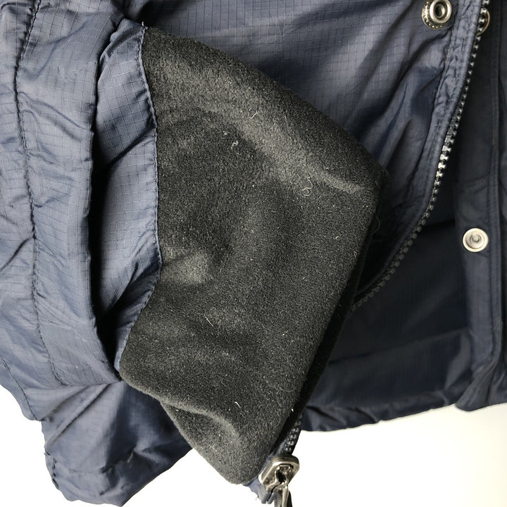 2000'S GAP reversible ripstop down vest, men's size L Nylon navy blue type Vintage Second Hand