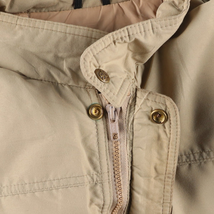 Vintage 1970'S Eddie Bauer goose down vest with black tag, size L, men's unclear Beige type Vintage Second Hand