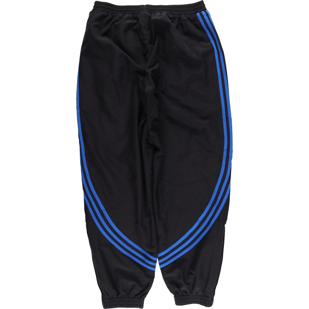 90'S Adidas Warm-Up Pants, Nylon, Shaka Shaka Pants, Men's Size L, Vintage polyester black type Vintage Second Hand