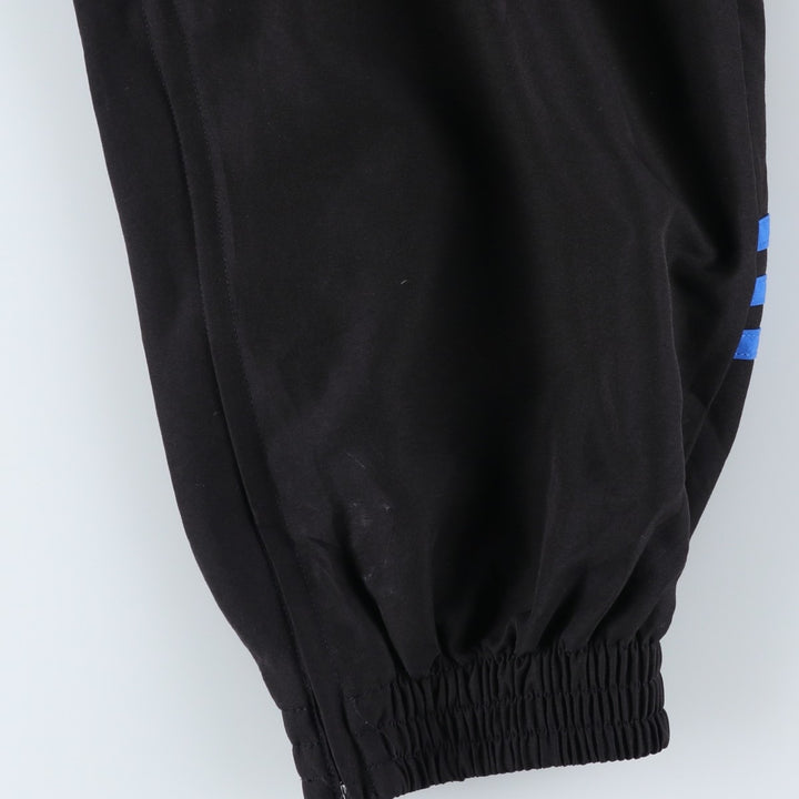 90'S Adidas Warm-Up Pants, Nylon, Shaka Shaka Pants, Men's Size L, Vintage polyester black type Vintage Second Hand