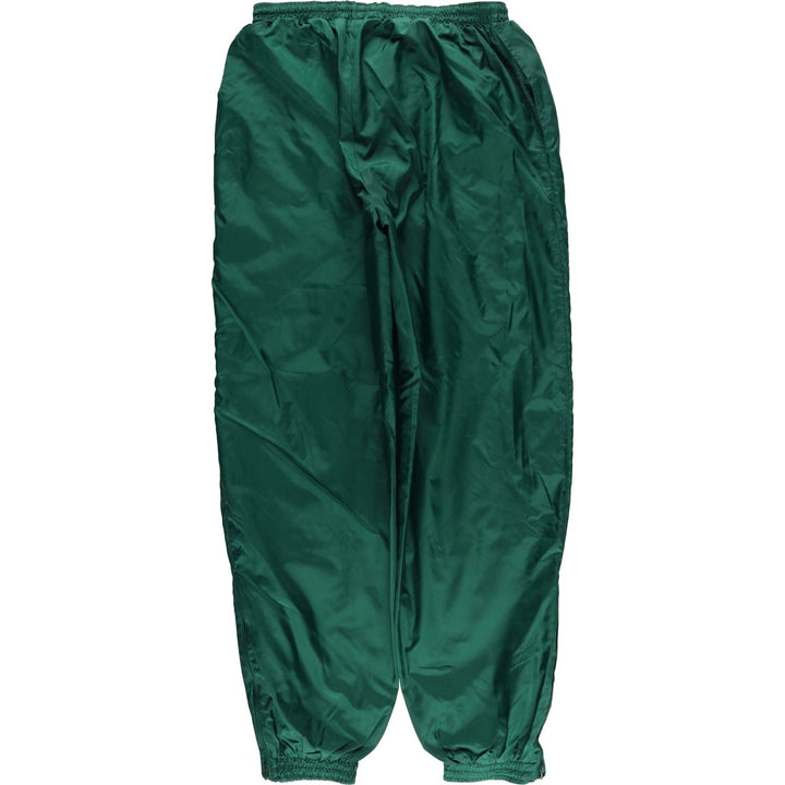 90s-00'S Nike Nylon Pants, Shaka Shaka Pants, Men's Size L Nylon green type Vintage Second Hand