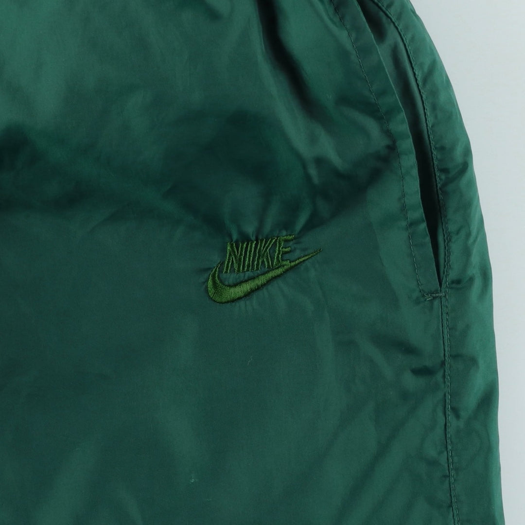 90s-00'S Nike Nylon Pants, Shaka Shaka Pants, Men's Size L Nylon green type Vintage Second Hand