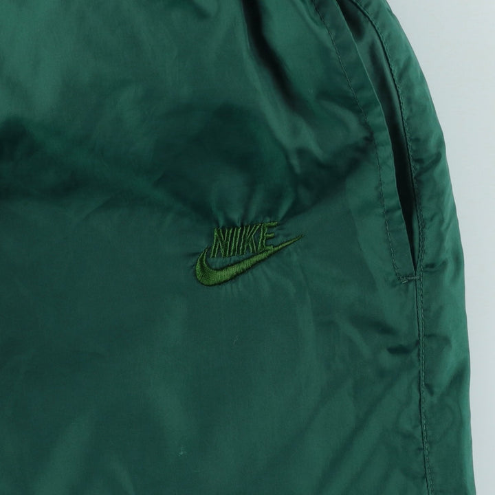 90s-00'S Nike Nylon Pants, Shaka Shaka Pants, Men's Size L Nylon green type Vintage Second Hand