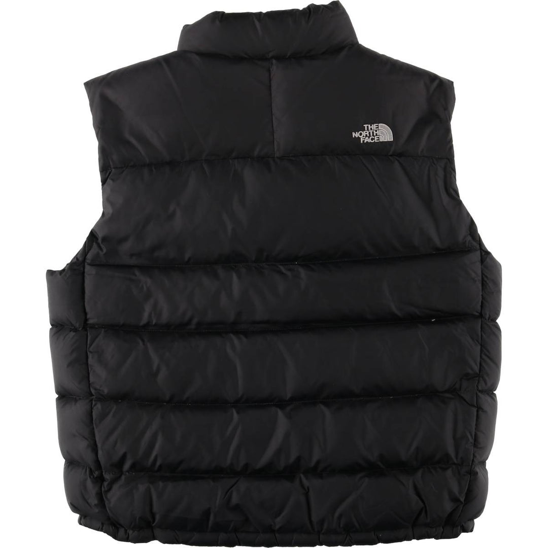 The North Face 700 Fill Power Goose Down Vest, Men's XL Nylon black type Vintage Second Hand