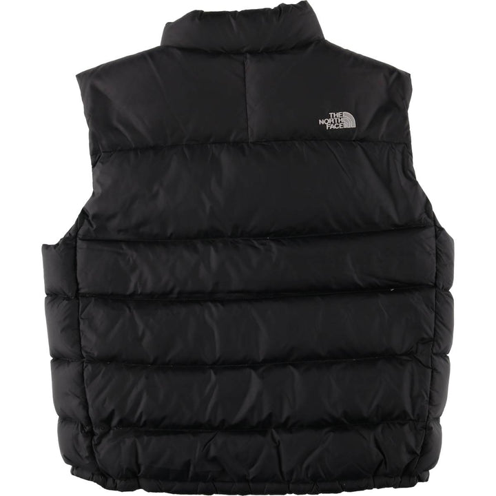 The North Face 700 Fill Power Goose Down Vest, Men's XL Nylon black type Vintage Second Hand