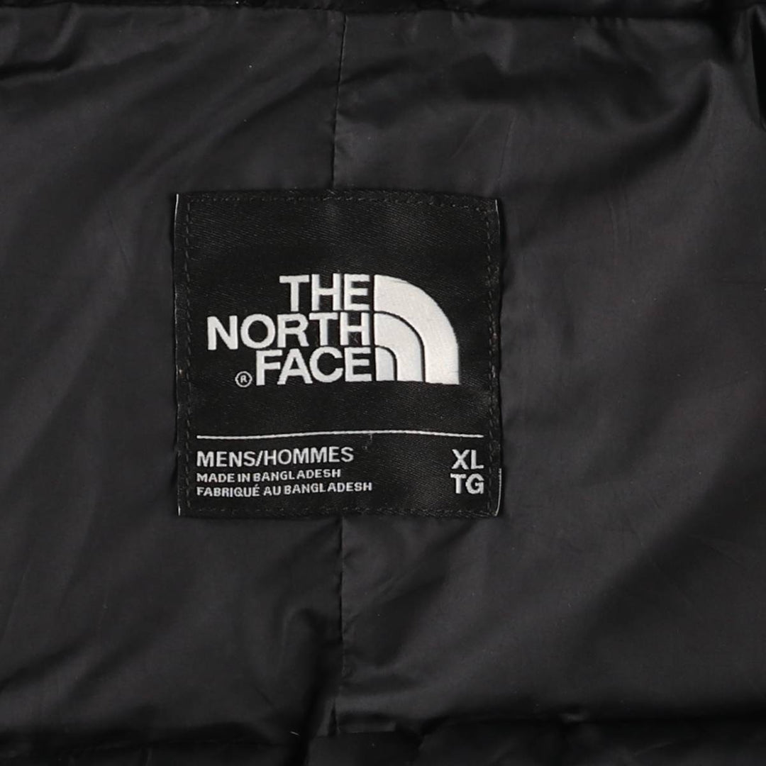 The North Face 700 Fill Power Goose Down Vest, Men's XL Nylon black type Vintage Second Hand