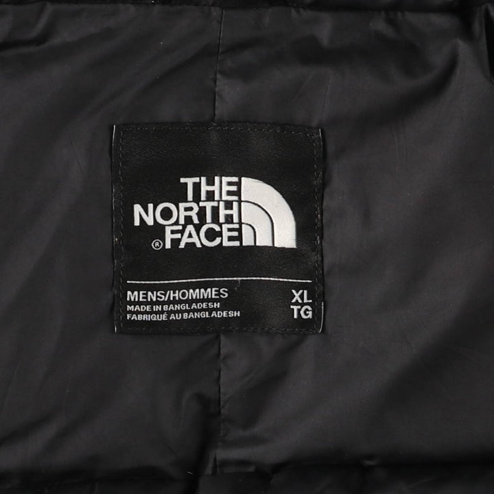 The North Face 700 Fill Power Goose Down Vest, Men's XL Nylon black type Vintage Second Hand