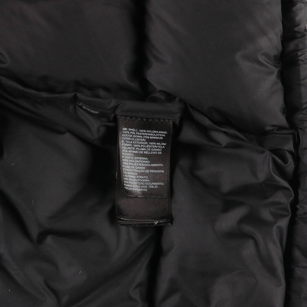 The North Face 700 Fill Power Goose Down Vest, Men's XL Nylon black type Vintage Second Hand