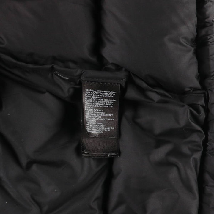 The North Face 700 Fill Power Goose Down Vest, Men's XL Nylon black type Vintage Second Hand