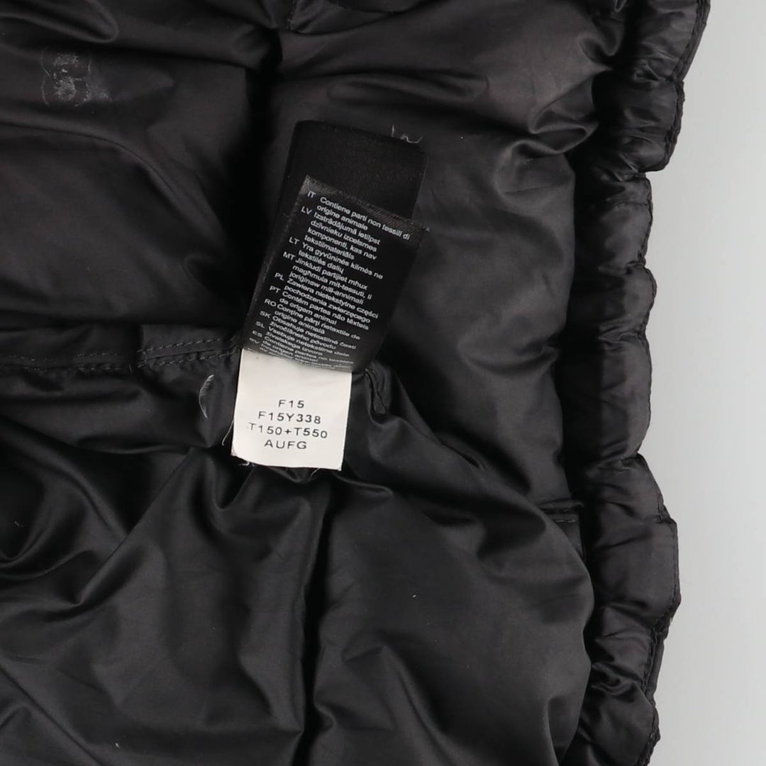 The North Face 700 Fill Power Goose Down Vest, Men's XL Nylon black type Vintage Second Hand