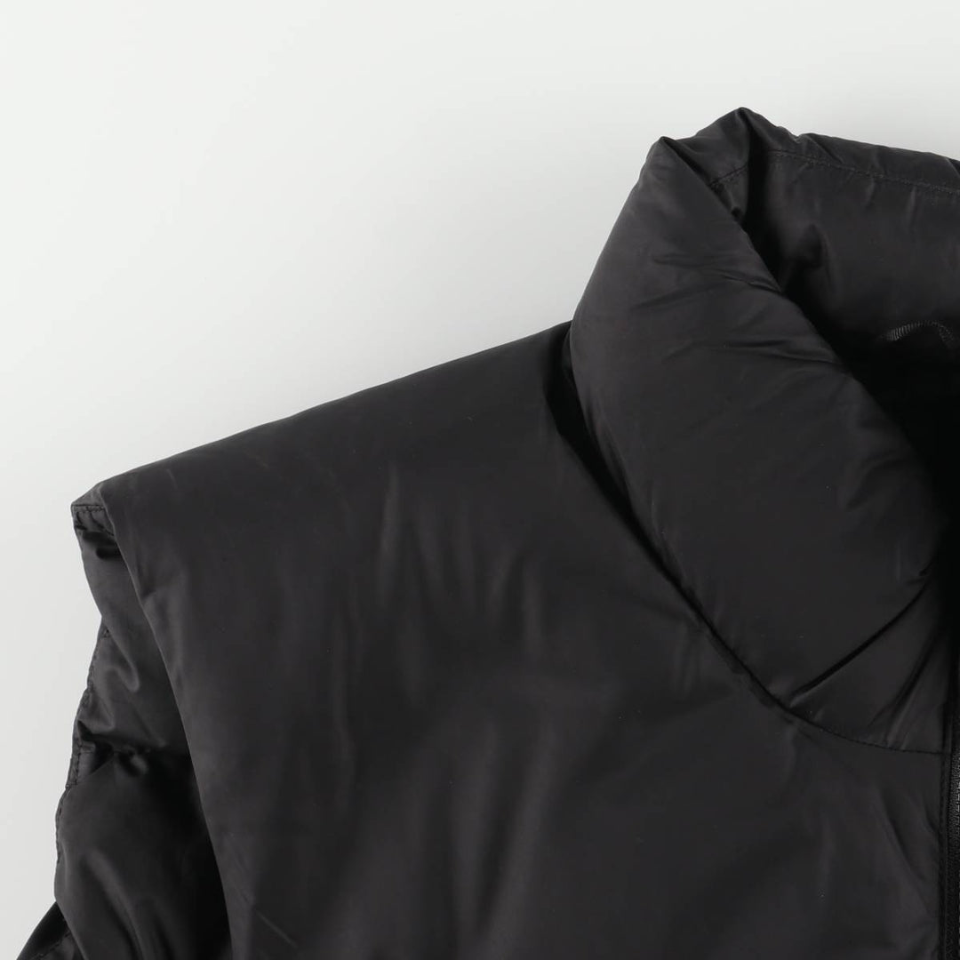 The North Face 700 Fill Power Goose Down Vest, Men's XL Nylon black type Vintage Second Hand