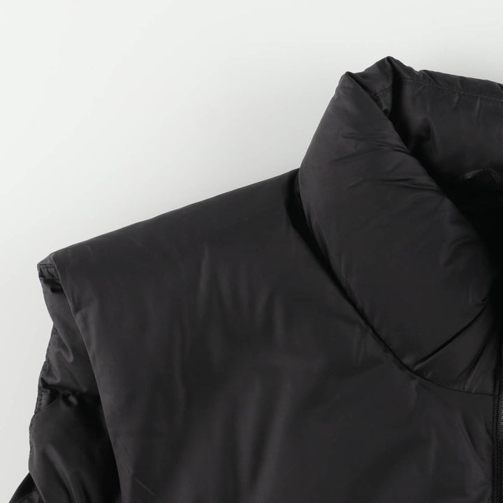 The North Face 700 Fill Power Goose Down Vest, Men's XL Nylon black type Vintage Second Hand