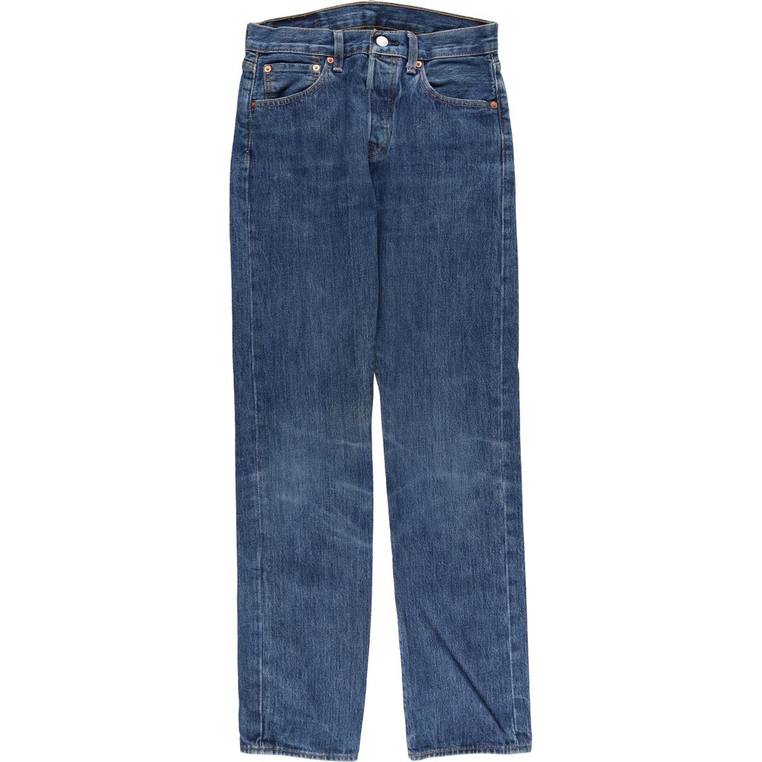 Levi's 501 Straight Denim Pants, Women's Size L (W30) cotton blue type Vintage Second Hand