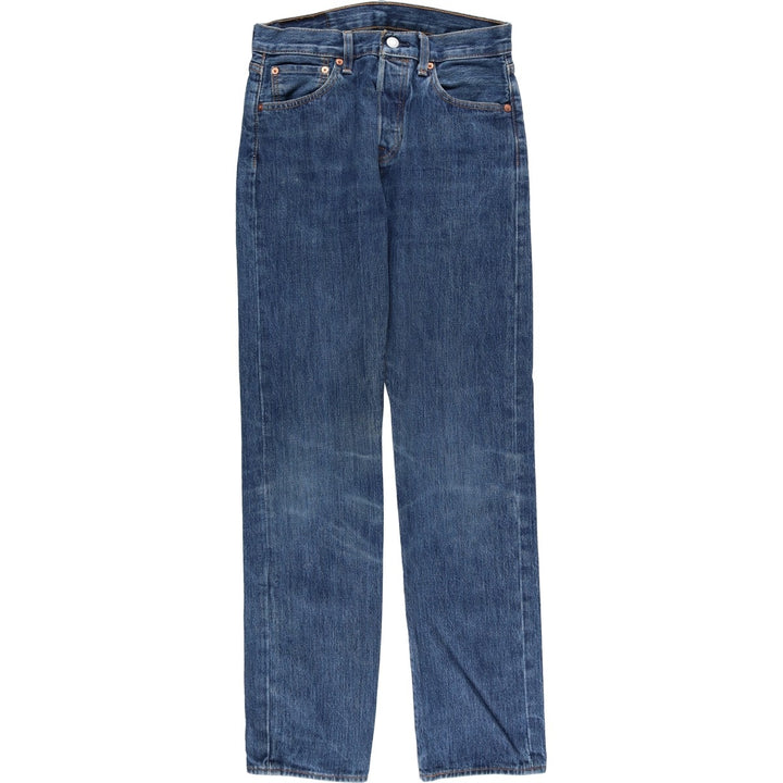 Levi's 501 Straight Denim Pants, Women's Size L (W30) cotton blue type Vintage Second Hand