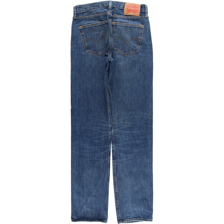 Levi's 501 Straight Denim Pants, Women's Size L (W30) cotton blue type Vintage Second Hand