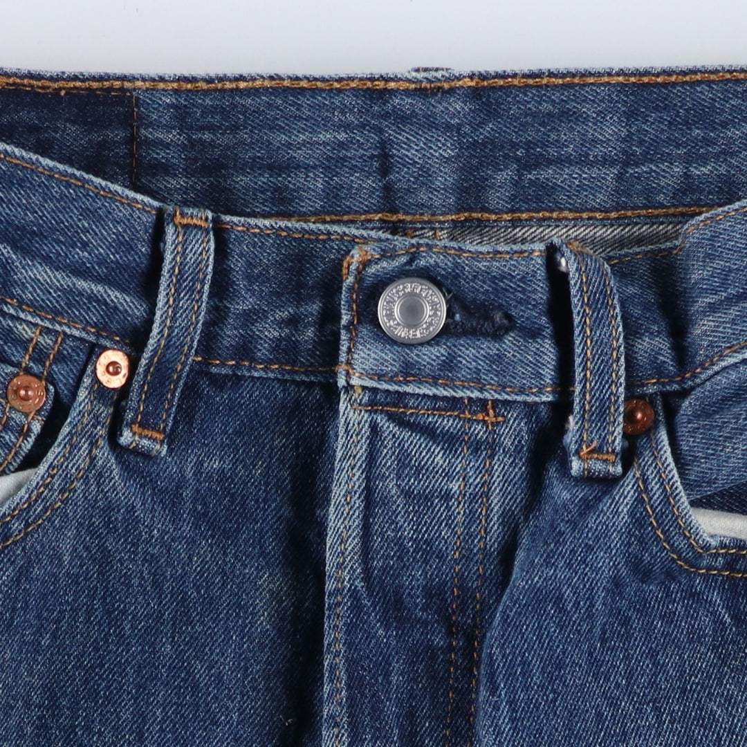 Levi's 501 Straight Denim Pants, Women's Size L (W30) cotton blue type Vintage Second Hand