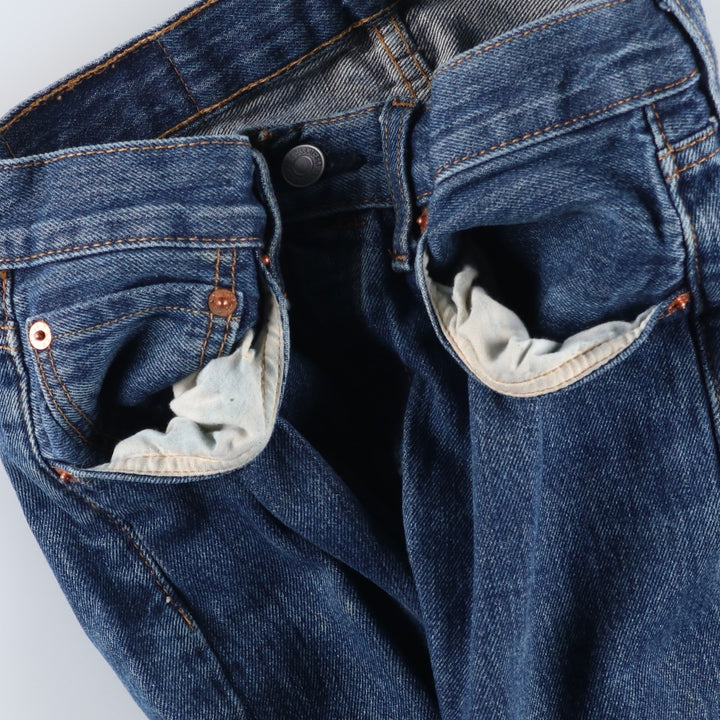 Levi's 501 Straight Denim Pants, Women's Size L (W30) cotton blue type Vintage Second Hand