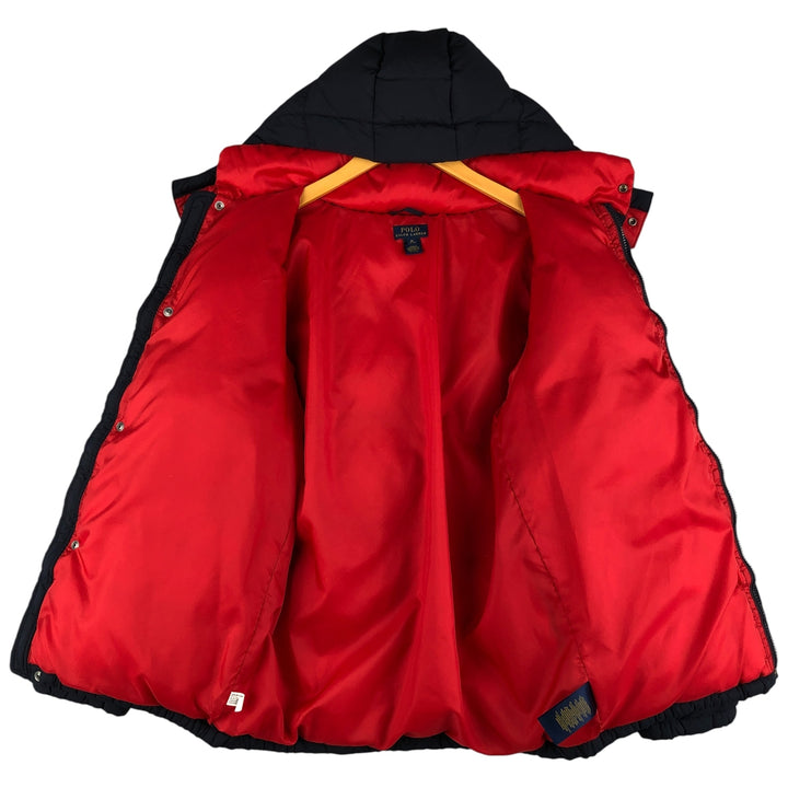 Ralph Lauren POLO RALPH LAUREN Down Parka Women's XL polyester navy blue type Vintage Second Hand