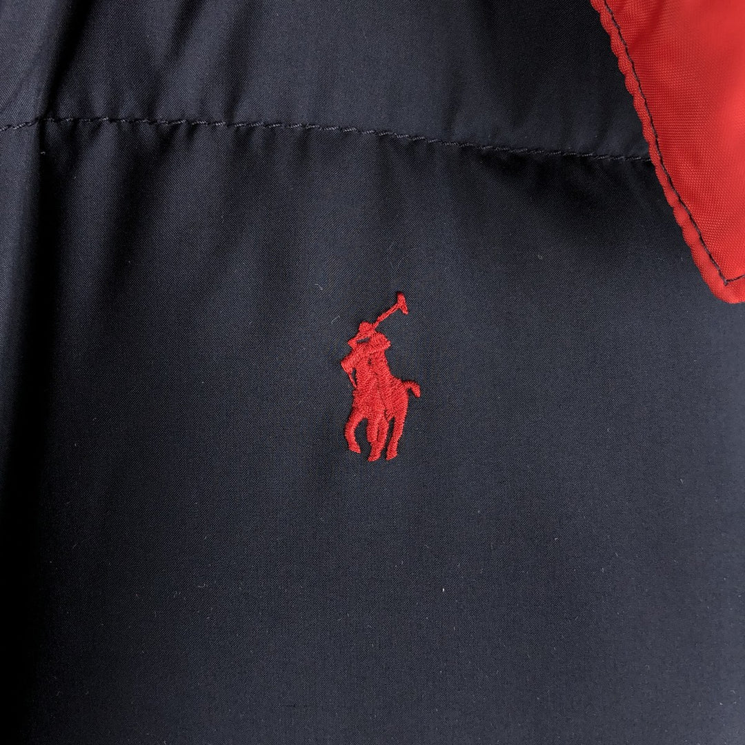 Ralph Lauren POLO RALPH LAUREN Down Parka Women's XL polyester navy blue type Vintage Second Hand