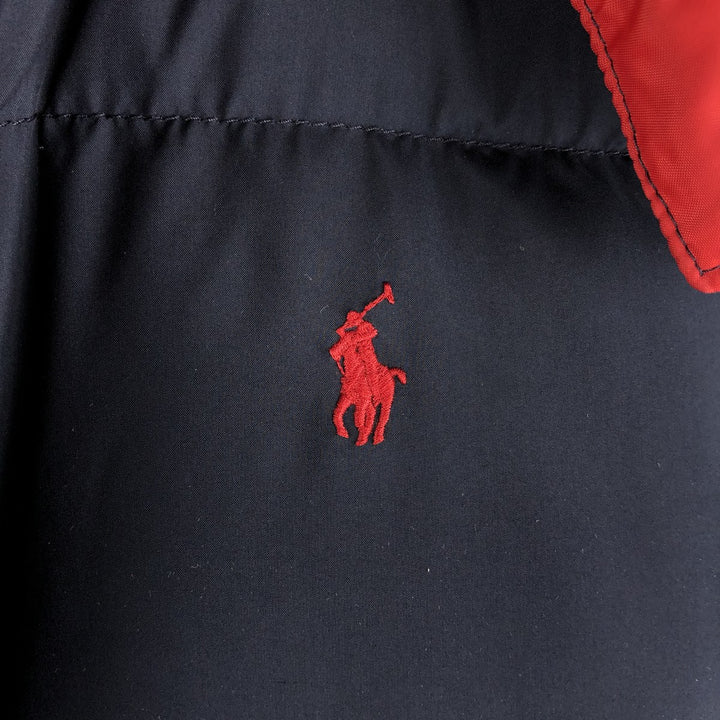 Ralph Lauren POLO RALPH LAUREN Down Parka Women's XL polyester navy blue type Vintage Second Hand