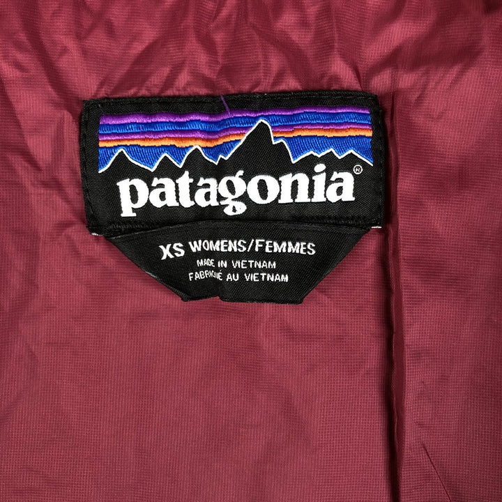 Patagonia Nano Puff Jacket 84217FA18, Women's Padded Mountain Jacket, Shell Jacket, Size XS recycled polyester Purple type red-purple Vintage Second Hand