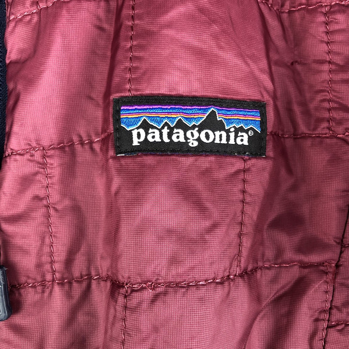 Patagonia Nano Puff Jacket 84217FA18, Women's Padded Mountain Jacket, Shell Jacket, Size XS recycled polyester Purple type red-purple Vintage Second Hand