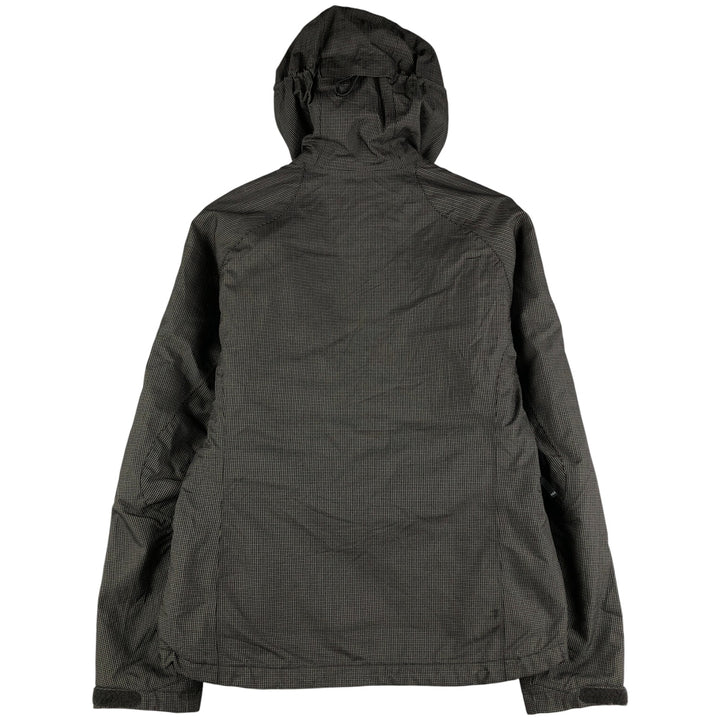 Helly Hansen Houndstooth Pattern Padded Mountain Parka/Shell Jacket/Puffer Jacket, Women's Size M polyamide black type Vintage Second Hand