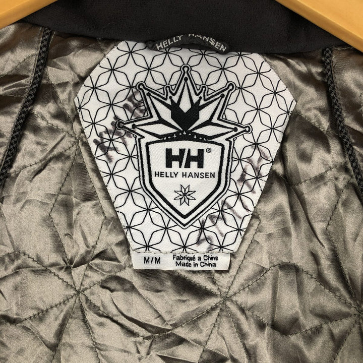 Helly Hansen Houndstooth Pattern Padded Mountain Parka/Shell Jacket/Puffer Jacket, Women's Size M polyamide black type Vintage Second Hand