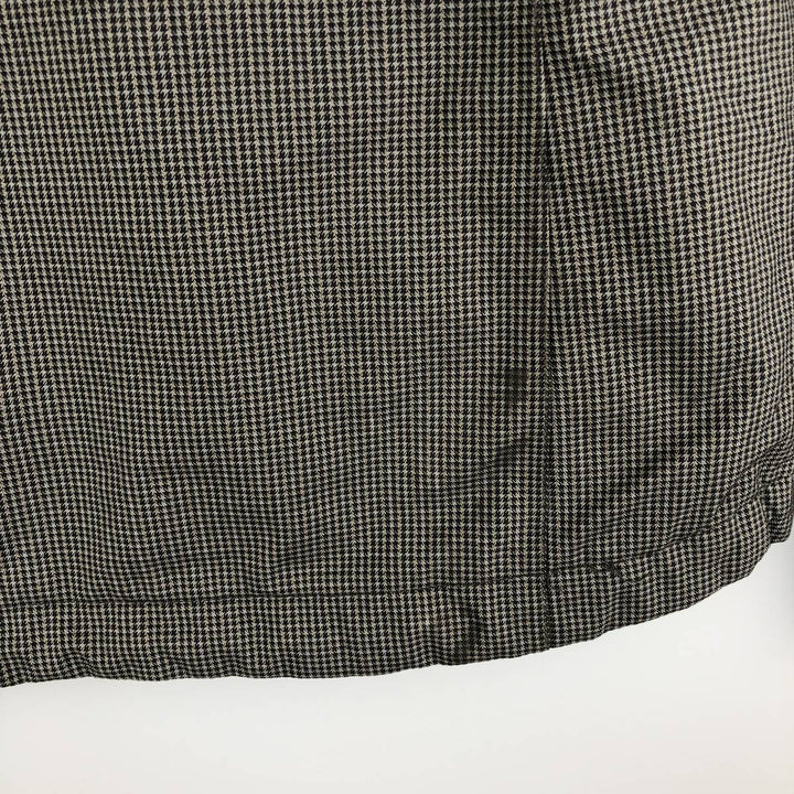 Helly Hansen Houndstooth Pattern Padded Mountain Parka/Shell Jacket/Puffer Jacket, Women's Size M polyamide black type Vintage Second Hand