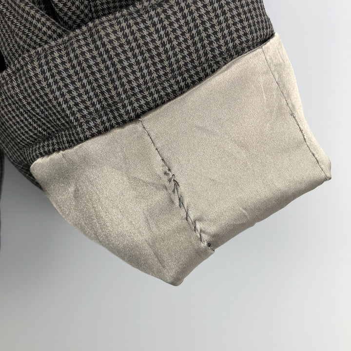 Helly Hansen Houndstooth Pattern Padded Mountain Parka/Shell Jacket/Puffer Jacket, Women's Size M polyamide black type Vintage Second Hand