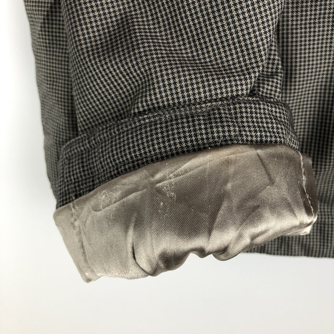 Helly Hansen Houndstooth Pattern Padded Mountain Parka/Shell Jacket/Puffer Jacket, Women's Size M polyamide black type Vintage Second Hand