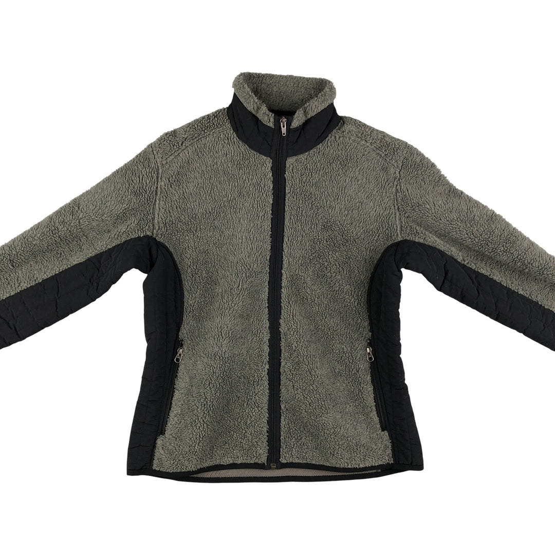 2000'S Patagonia Synchilla Fleece Jacket (23070F4), Made in USA, Women's Size L polyester gray type Vintage Second Hand