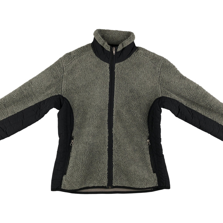 2000'S Patagonia Synchilla Fleece Jacket (23070F4), Made in USA, Women's Size L polyester gray type Vintage Second Hand