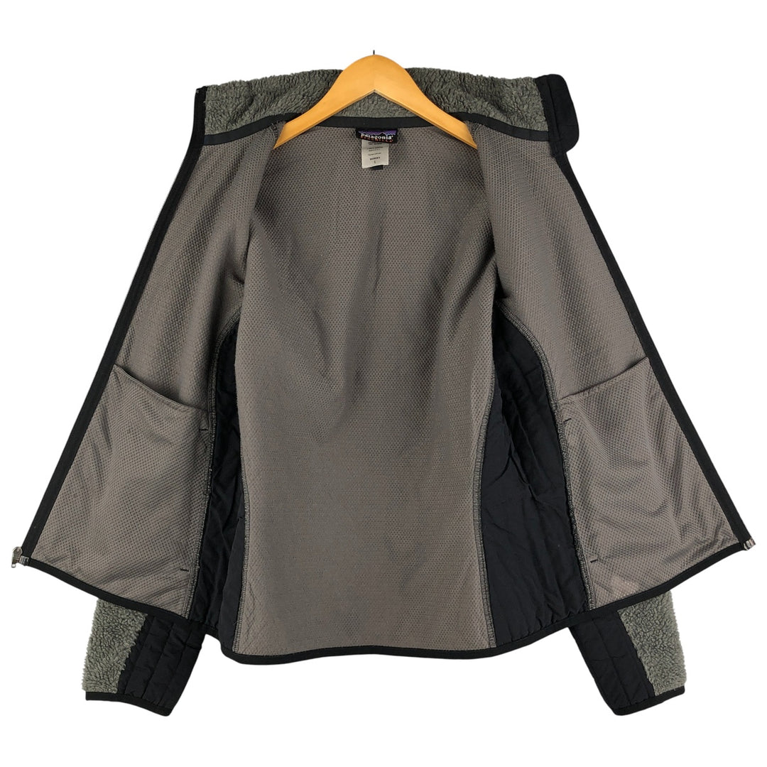 2000'S Patagonia Synchilla Fleece Jacket (23070F4), Made in USA, Women's Size L polyester gray type Vintage Second Hand